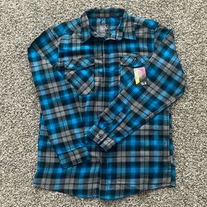 Mountain Hardwear Men’s Long Sleeve Flannel Shirt. New With Tags. Size M.